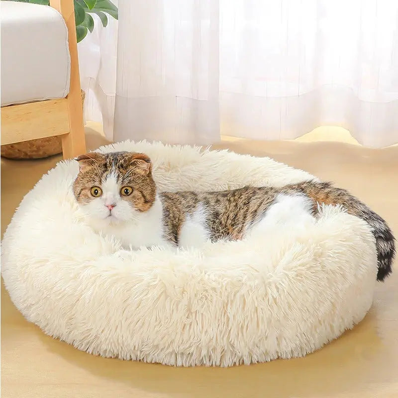 Dog Bed Super Soft Washable Long Plush Pet Kennel Deep Sleep Dog House Velvet Mats Sofa For Dog Basket Pet Cat Bed My Store