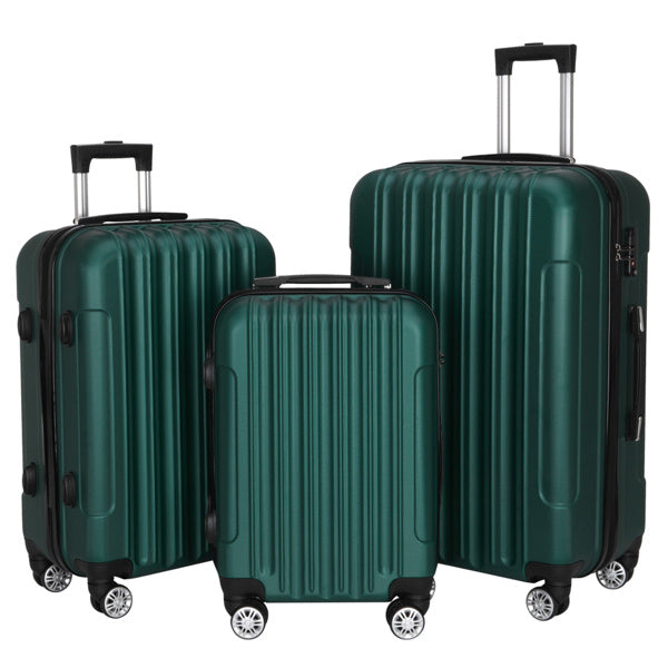 Vertical Pattern Three In One Handle Universal Wheel 20in 24in 28in ABS Aluminum Alloy Pull Rod Box Inkedjoy
