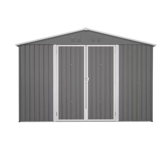Steel Garden Shed With Double Lockable Door Inkedjoy