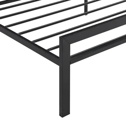 Twin Size Metal Bed Sturdy System Metal Bed Frame ,Modern Style And Comfort To Any Bedroom My Store