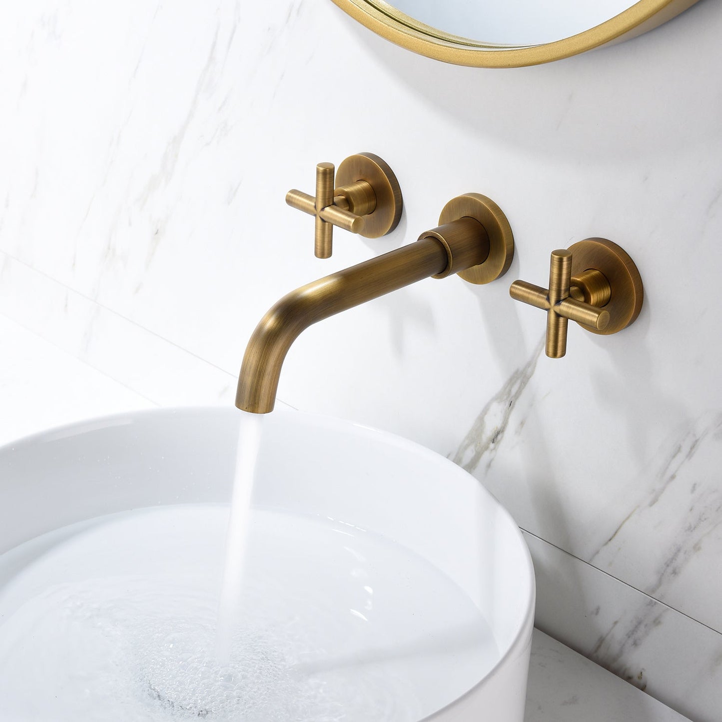 Bathroom Faucets, Wall-mounted Bathroom Sink Faucets My Store
