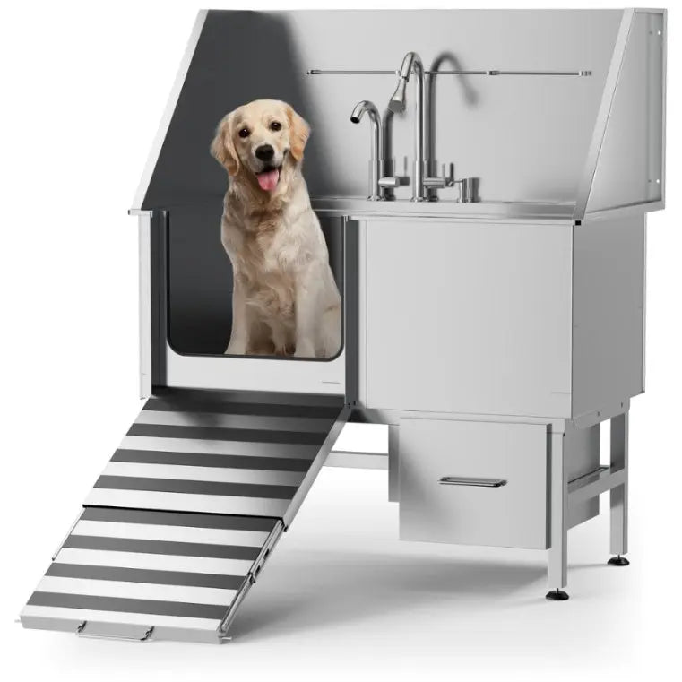 Stainless Steel Dog Bath Table My Store