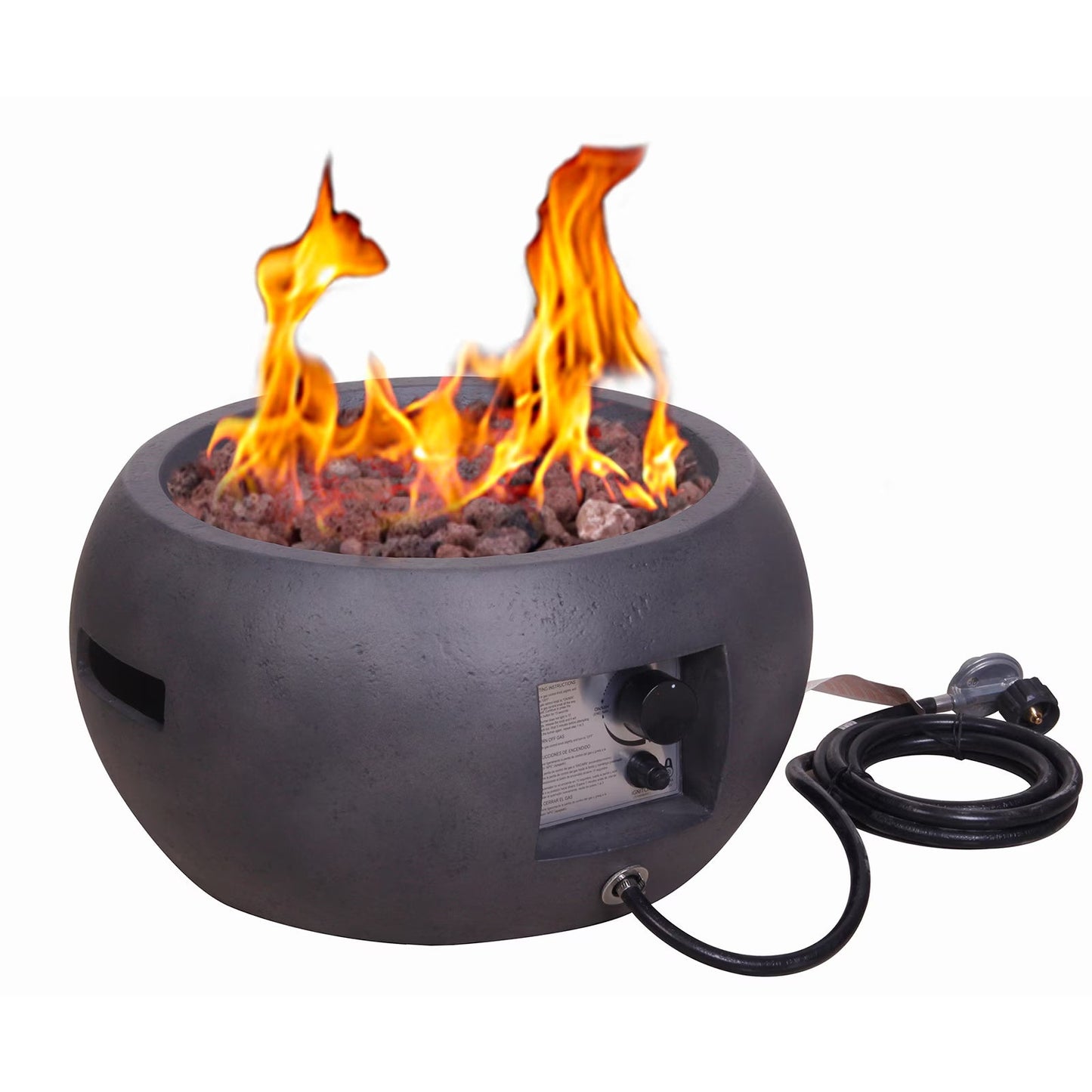 Propane Outdoor Fire Pit Inkedjoy
