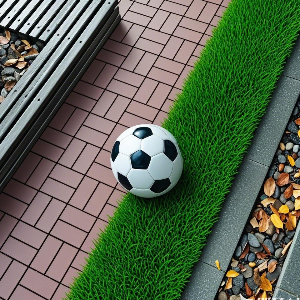 Waterproof, Wear-resistant, DIY Assembly, Garden, Courtyard, Balcony,plastic Flooring Inkedjoy