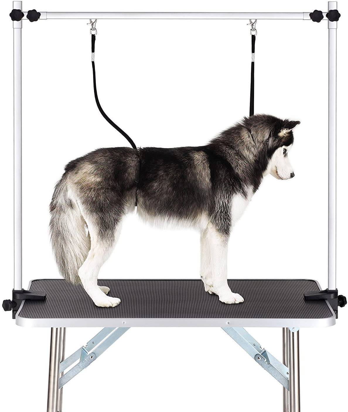 Portable Professional Dog Pet Grooming Table Adjustable Heavy Duty Inkedjoy