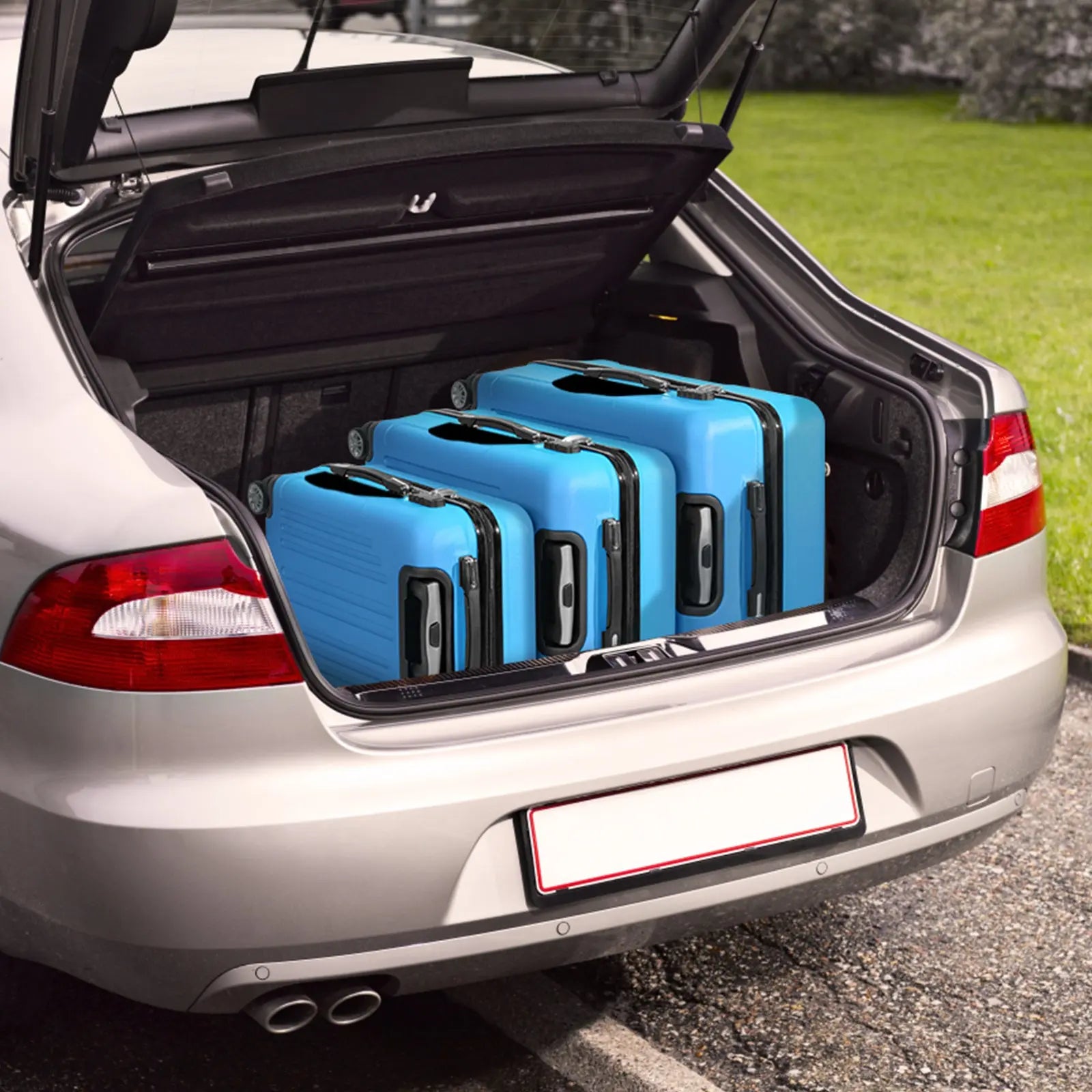 Three In One Suitcase, 20in, 24in, 28in Inkedjoy