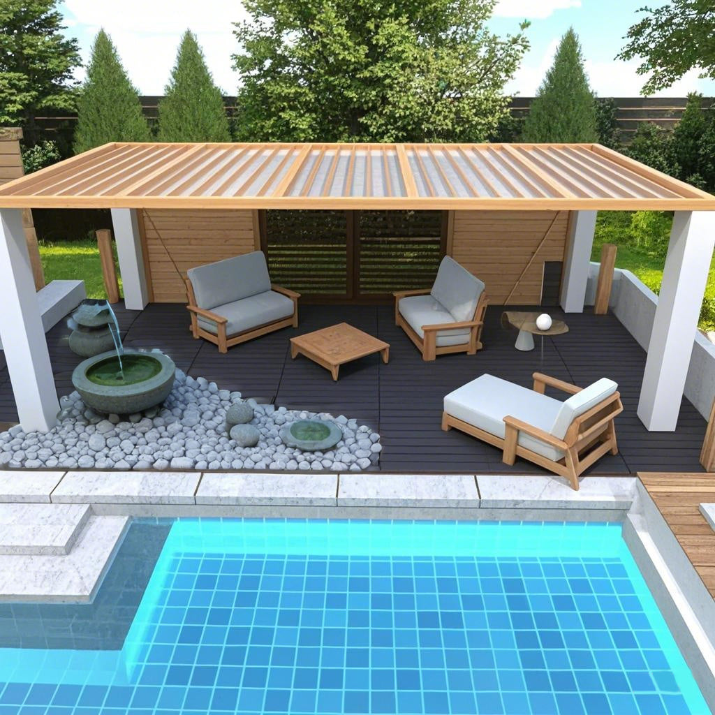 Waterproof, Wear-resistant, DIY Assembly, Garden, Courtyard, Balcony,plastic Flooring Inkedjoy