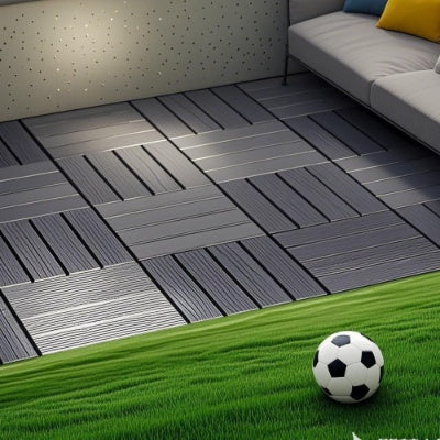 Deck Tiles,44 Pack Patio Deck Tiles,12x12 Square Waterproof Outdoor Inkedjoy