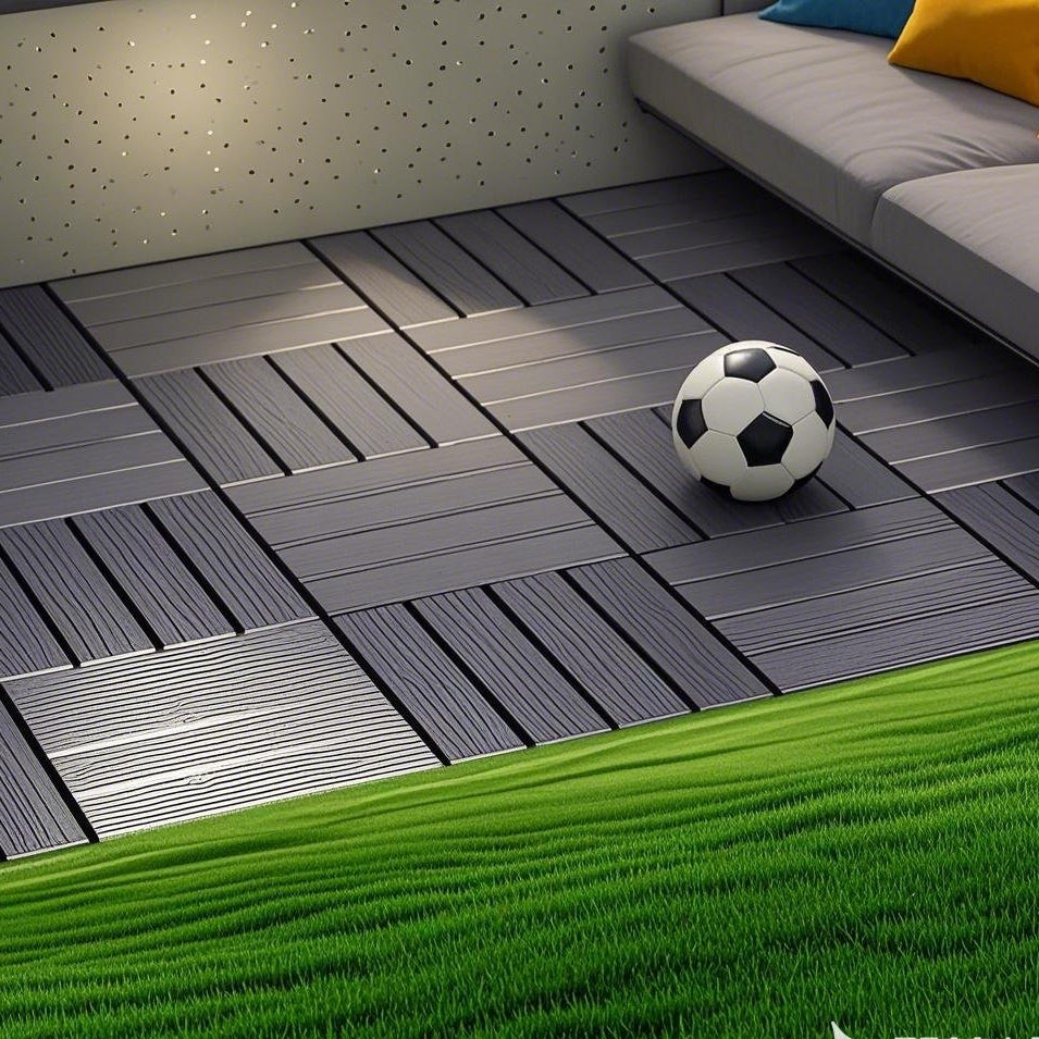 Waterproof, Wear-resistant, DIY Assembly, Garden, Courtyard, Balcony,plastic Flooring Inkedjoy