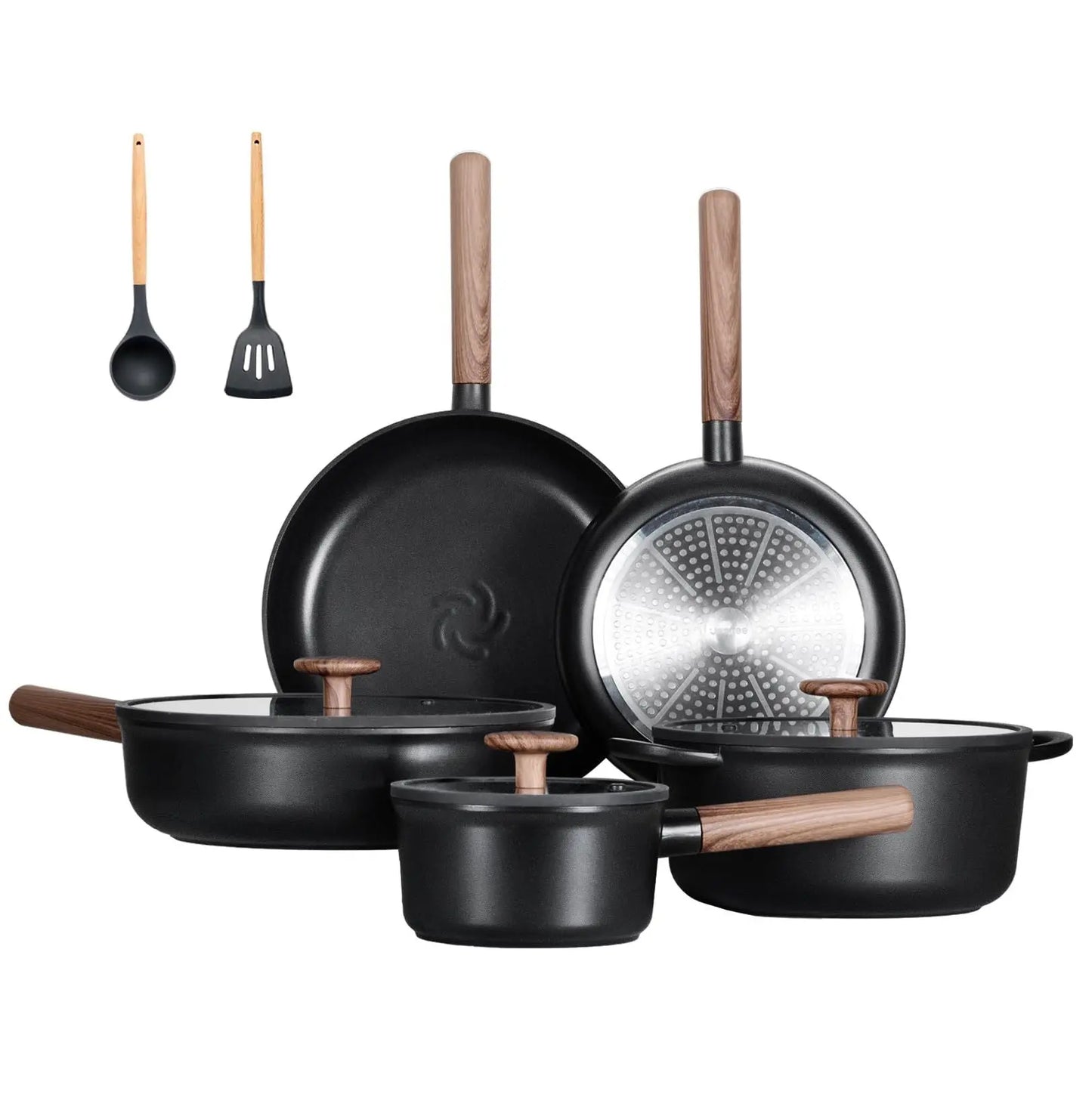 Ceramic Cookware Sets 15 Pcs Non Stick My Store