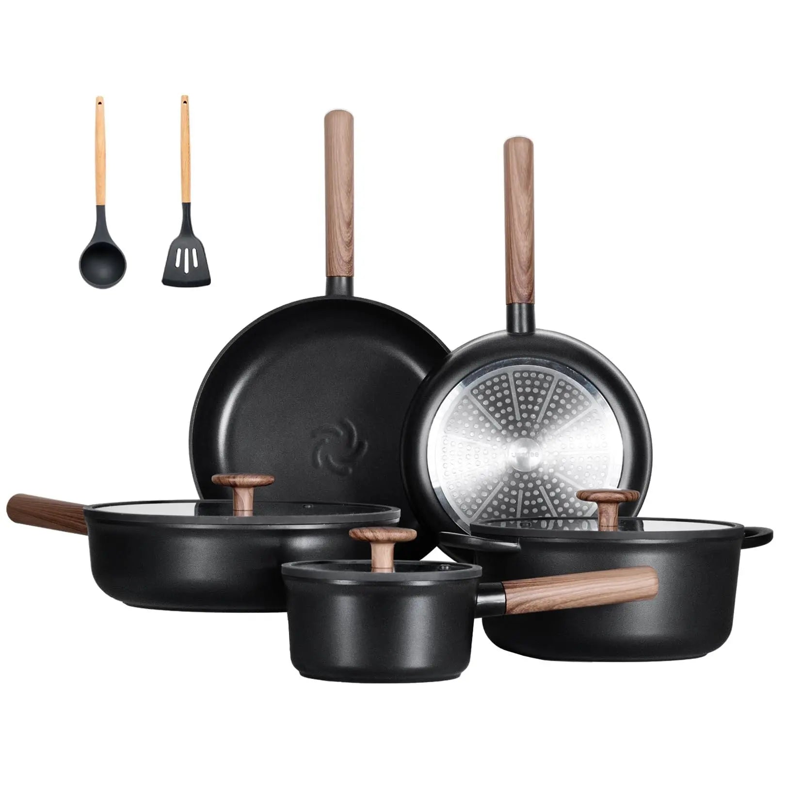 Ceramic Cookware Sets 15 Pcs Non Stick My Store