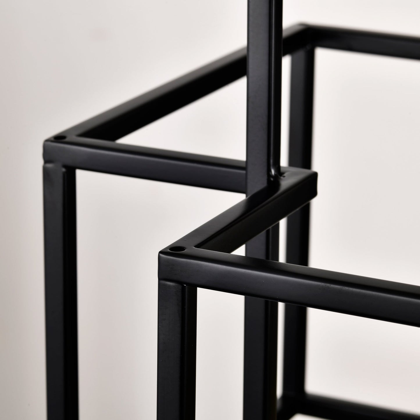 4-Light Metal Lantern Tiered Pendant Hanging Light Fixtures -Matte Black & Gold Inkedjoy