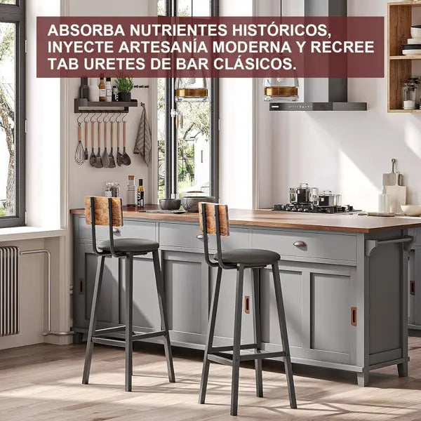 Bar Stool 2-piece Set - Prohibited From Sale In Temu And Not Shipped On Weekends My Store