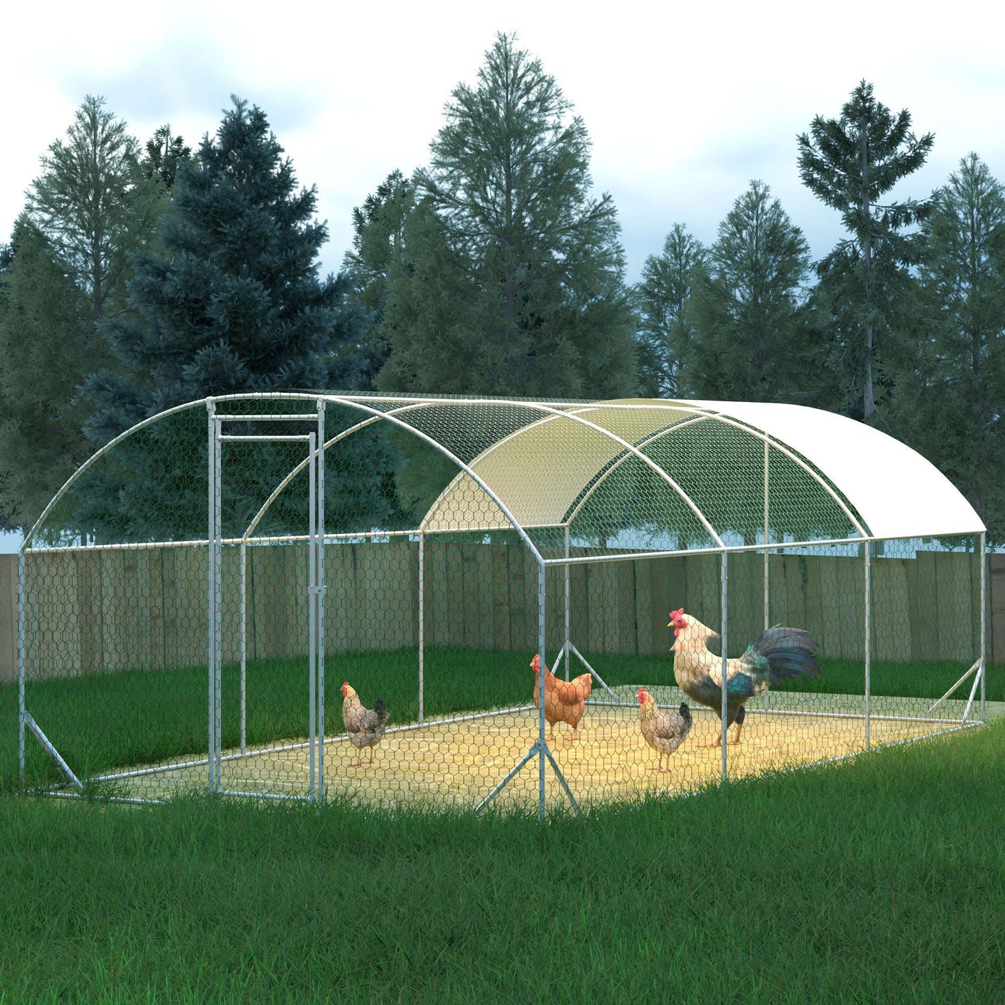 Large Chicken Coop Metal My Store