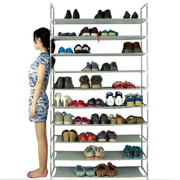 Ultra Wide Extra Large Combined Simple Shoe Rack Inkedjoy