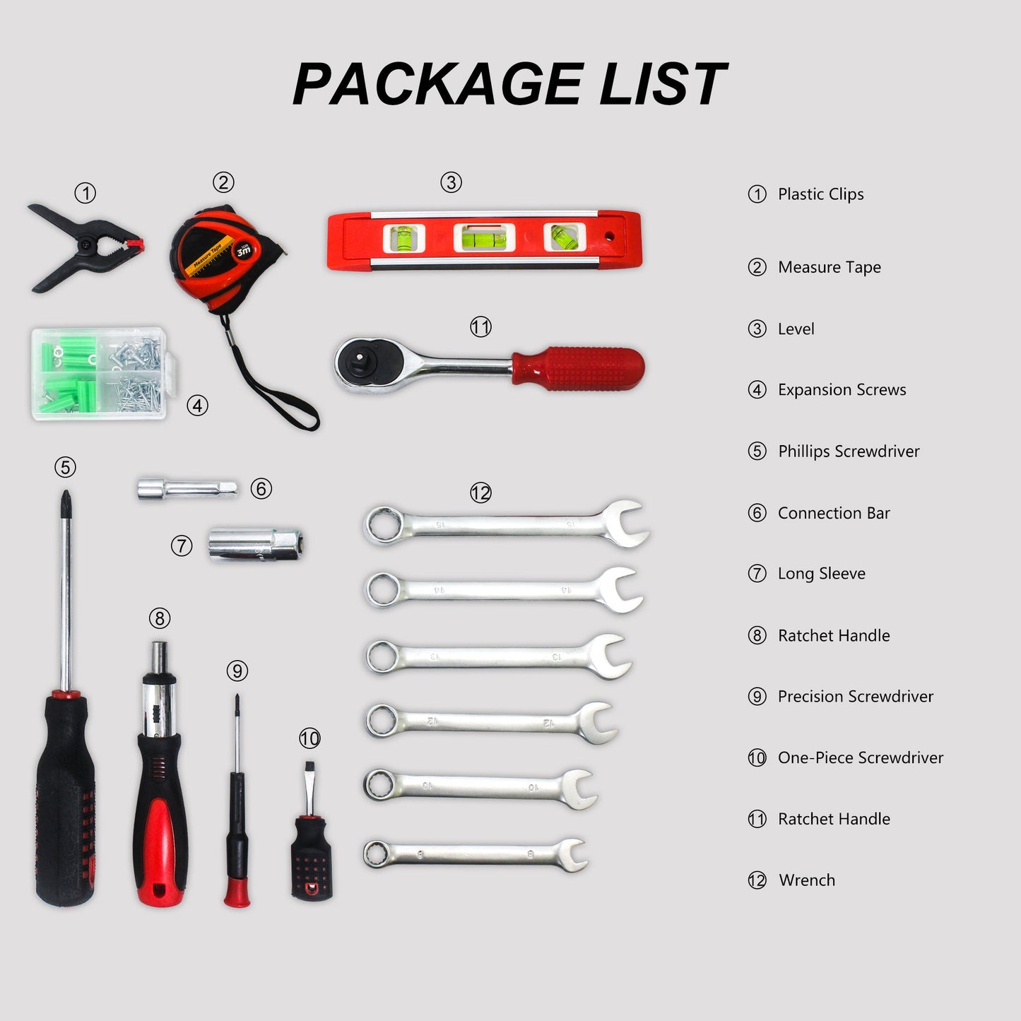 Metal Tool Set Inkedjoy