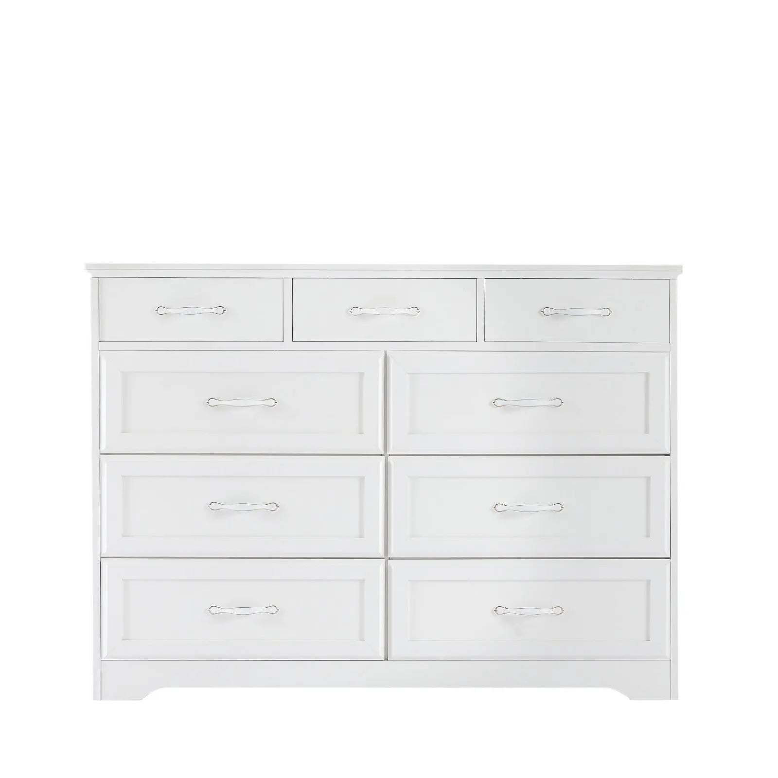 Bedroom 9-Drawer Dresser With Antique Handles, Wood Chest For Kids Room My Store
