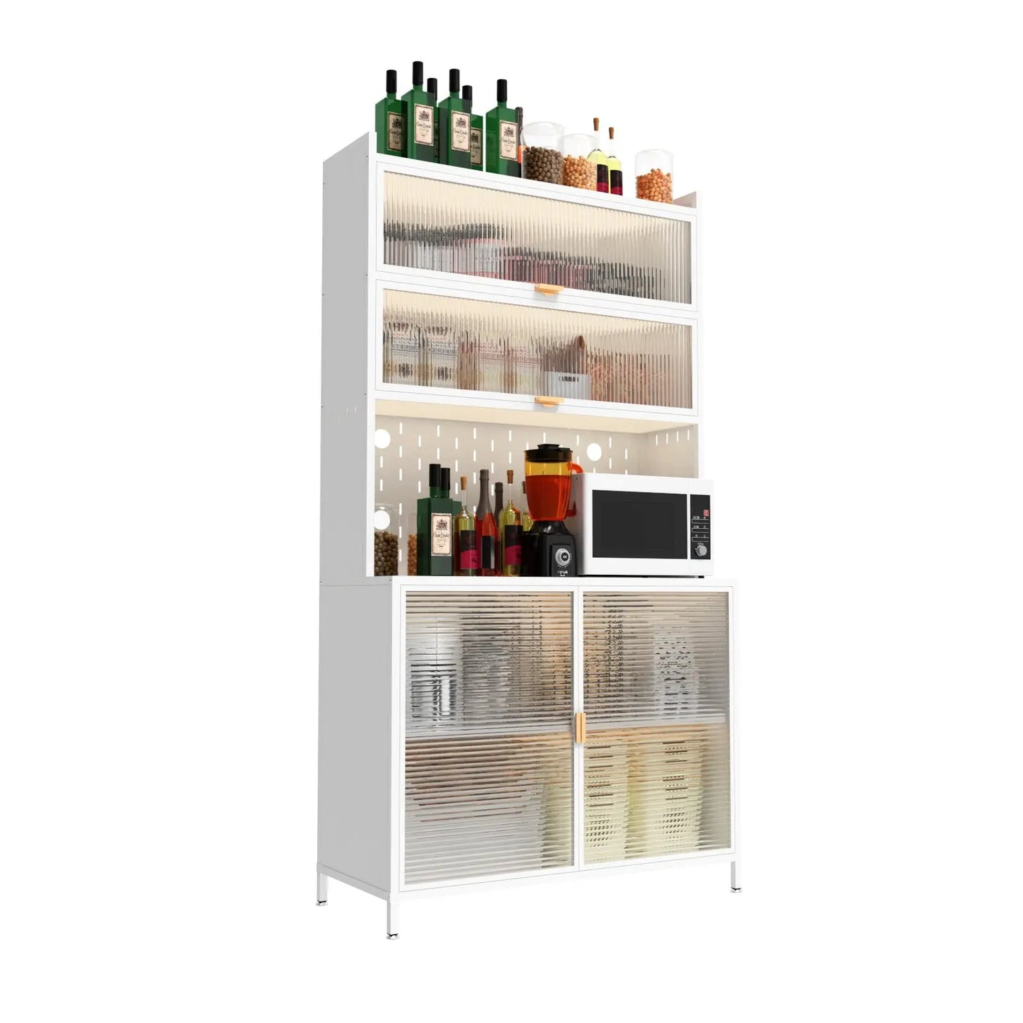 6 Level Flip Door Pantry Cabinet My Store
