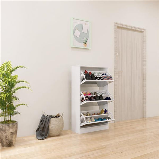 Narrow Shoe Storage Cabinet With Mirror Inkedjoy