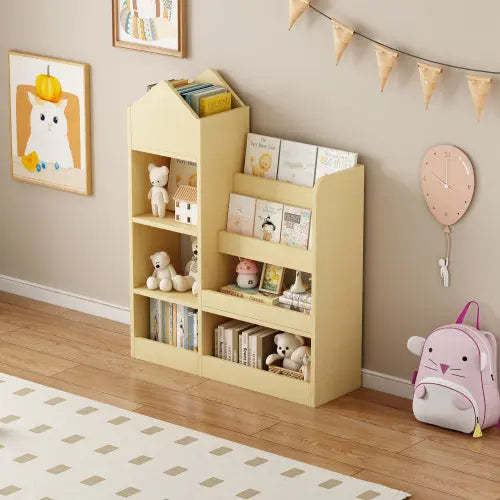 Wooden Children's Bookshelf My Store