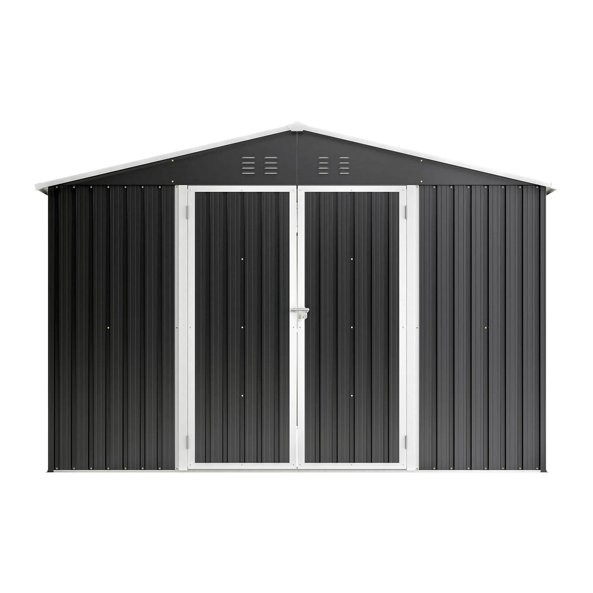 Outdoor Storage Shed 10x12 FT- Black My Store