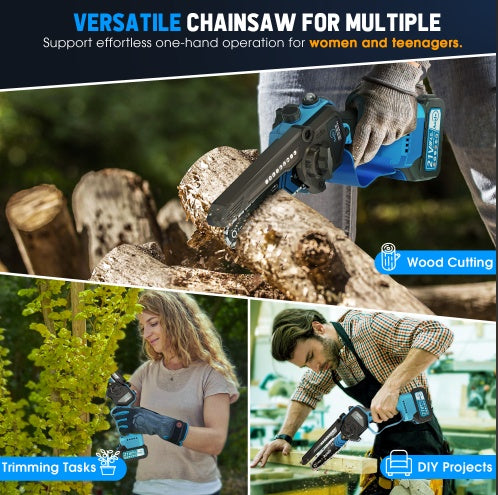 6-inch Mini Chainsaw Inkedjoy