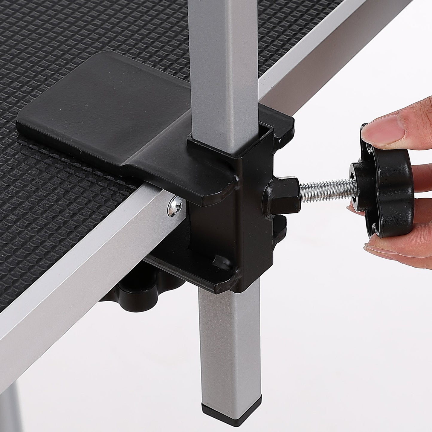 Two Arms With Clamp, 46'' Dog Grooming Station Inkedjoy