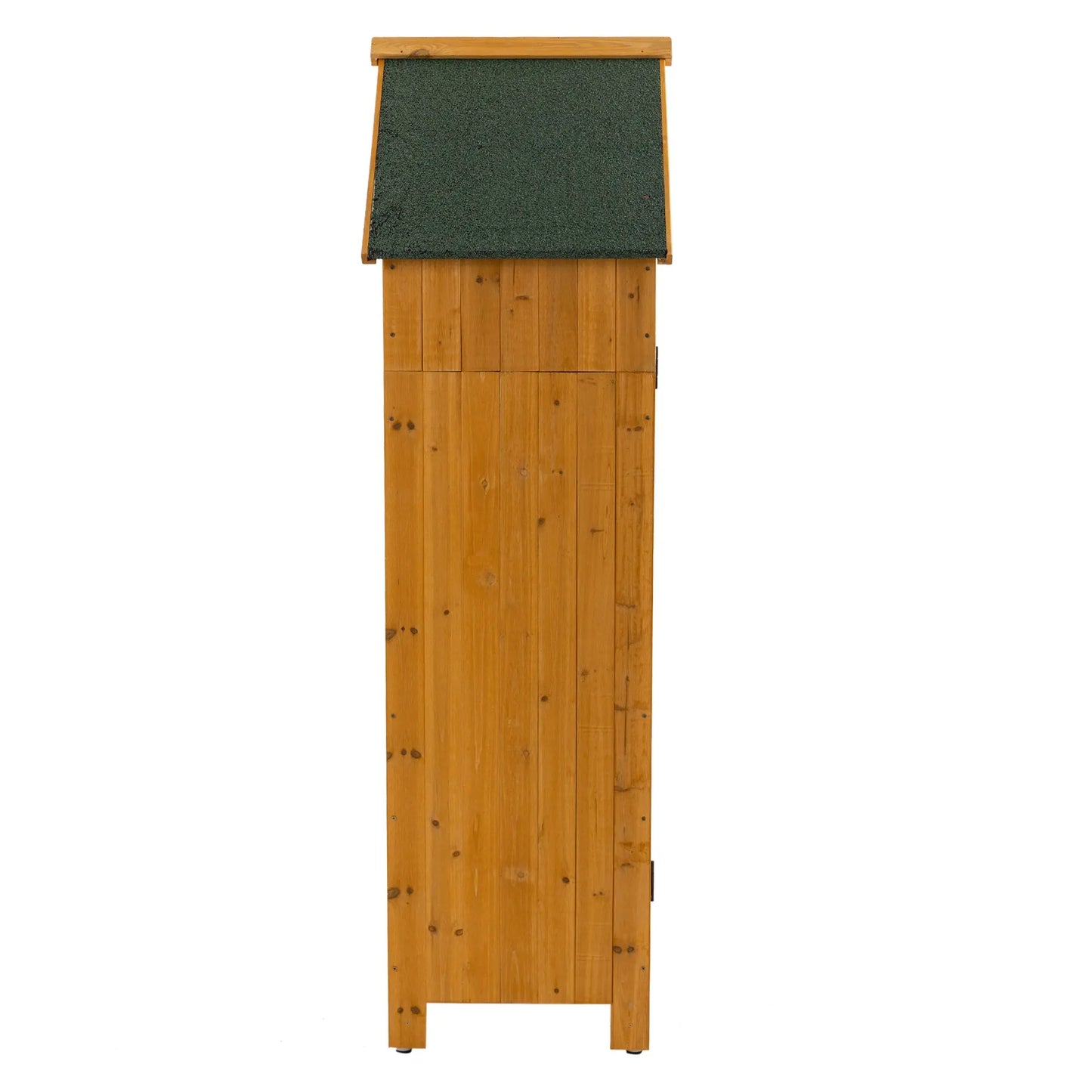 Outdoor Storage Cabinet Tool Shed Wooden Garden Shed Natural My Store