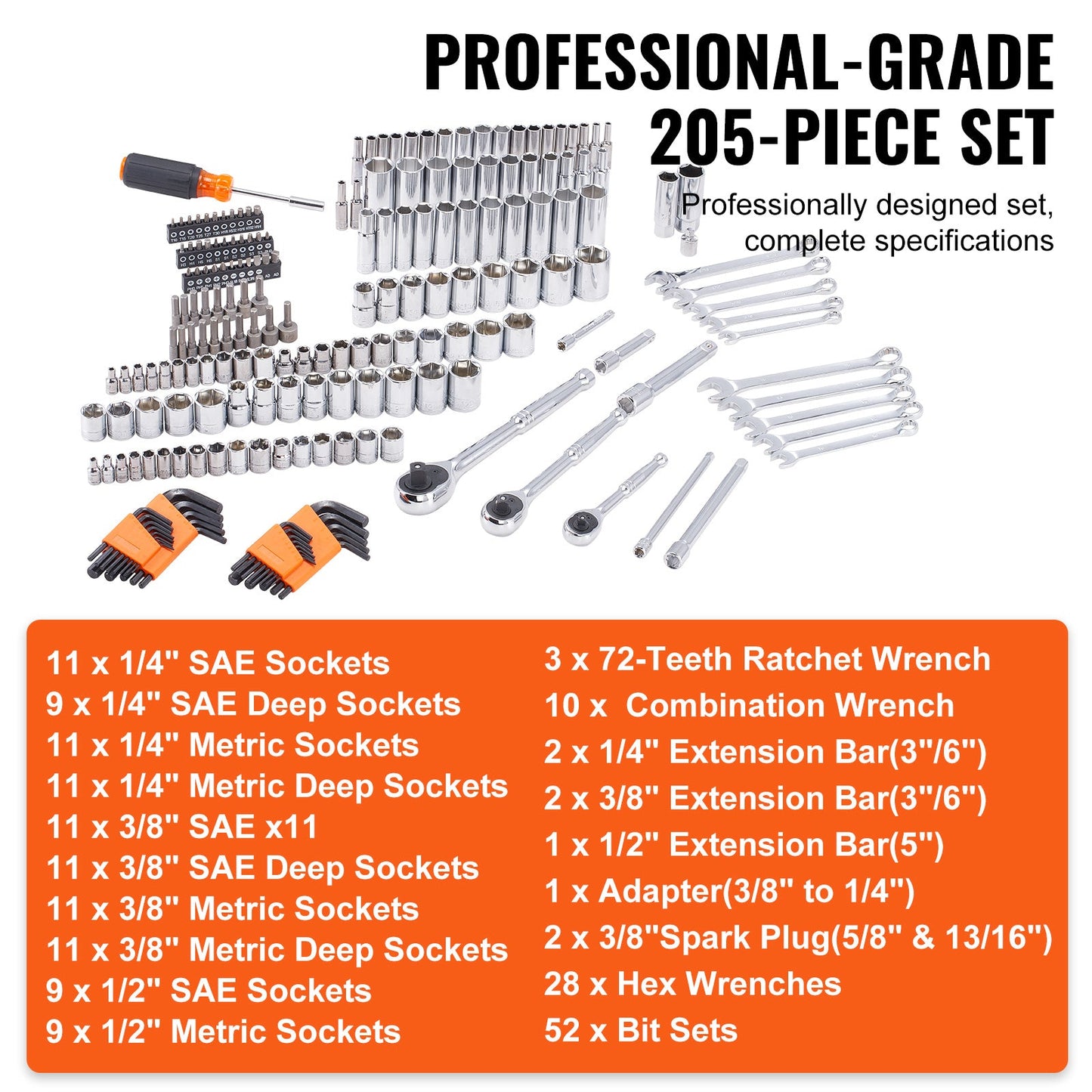 Tool Set And Socket Set,  Drive Deep And Standard Sockets My Store