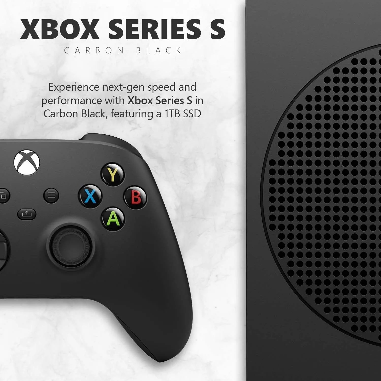 Microsoft - Xbox Series S 1TB All-Digital Console  - Black - Ohberri