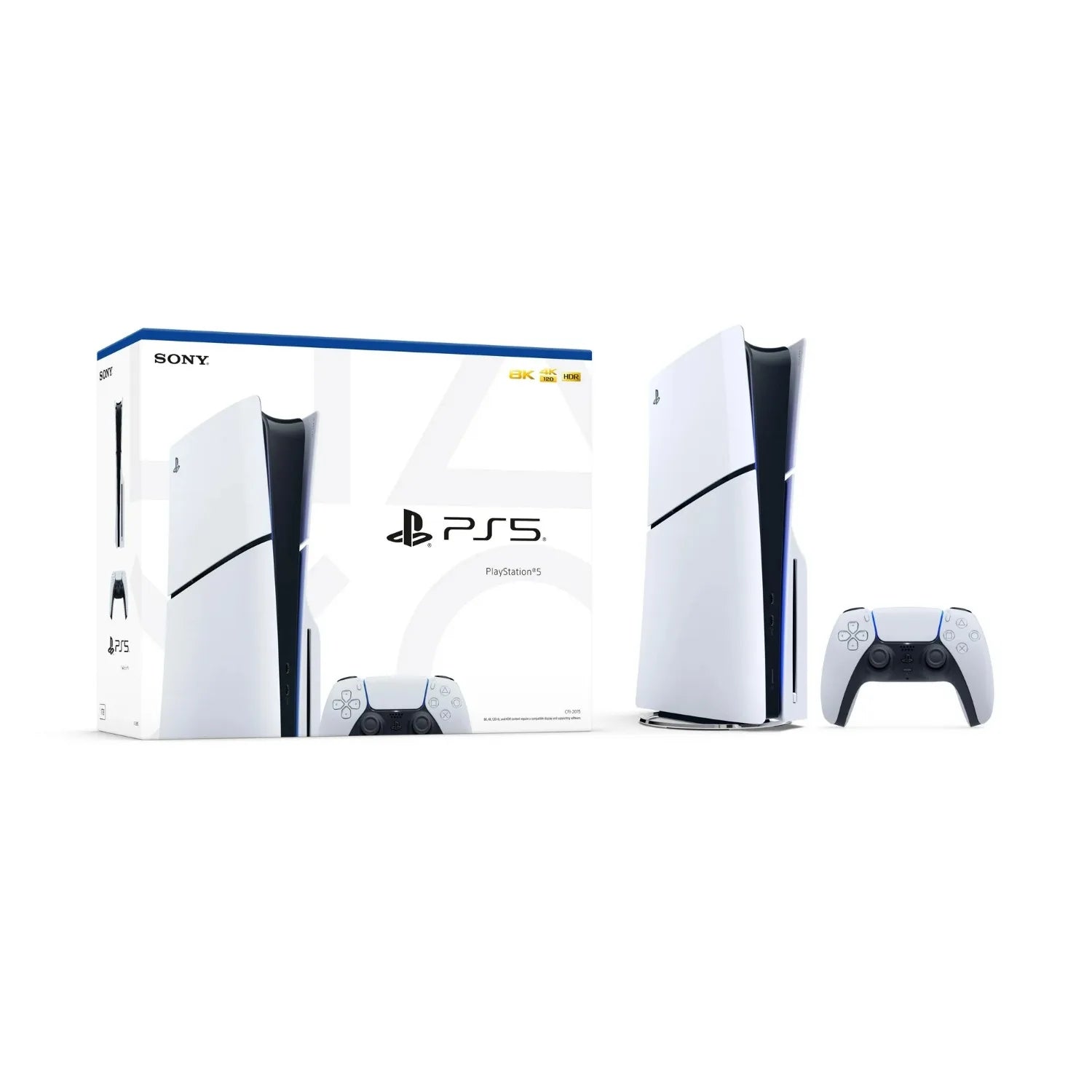 Sony - PlayStation 5 Slim Console - White - Ohberri