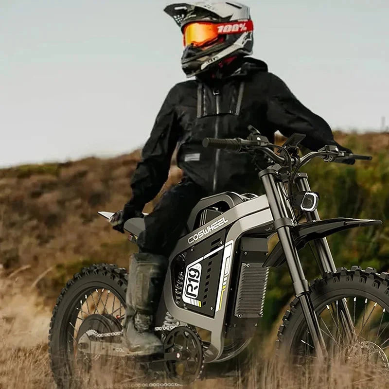 R19 Max Electric Motorcycles 3000W Brushless Gearless Motors 72V40AH Lithium Battery Ohberri