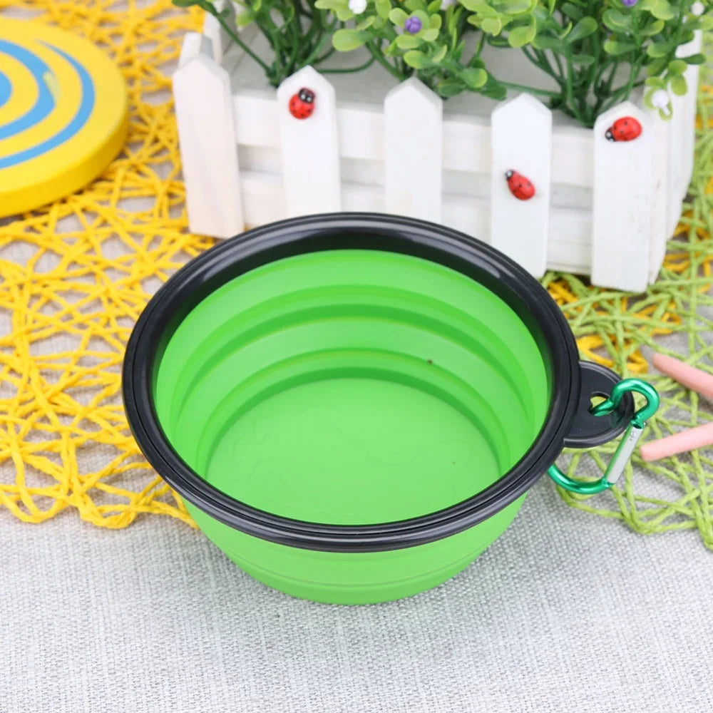 Dog Double Bowl Puppy Food Water Feeder Cute Stainless Steel Pets Drinking Dish Feeder Pets Supplies Feeding Dishes Dogs Bowl Ohberri