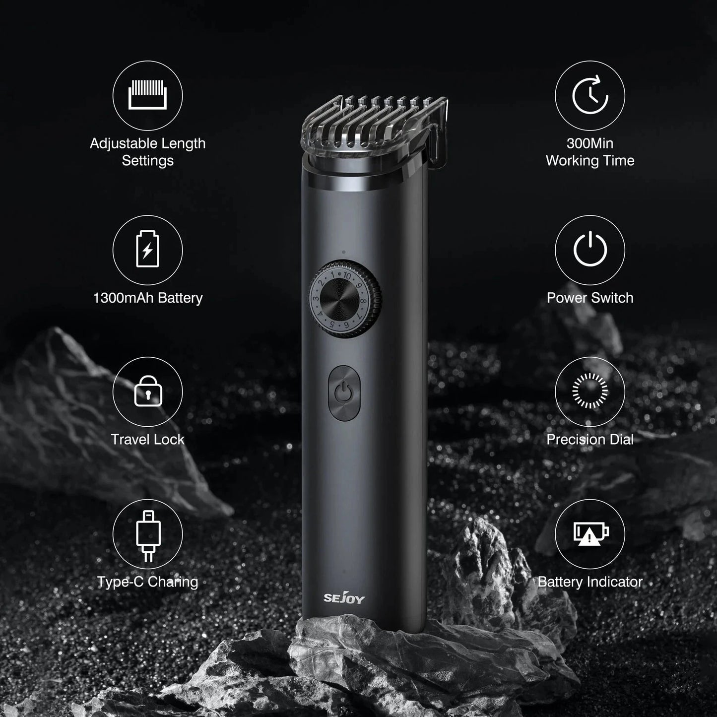 Professional Hair Clippers for Men Trimmers Set Ohberri