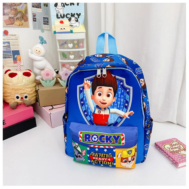 Original PAW Patrol Children School Bag Cute Dogs Fashion Boy Girl Backpack Kids Kindergarten Backpacks Chase Skye Baby Gift - Ohberri