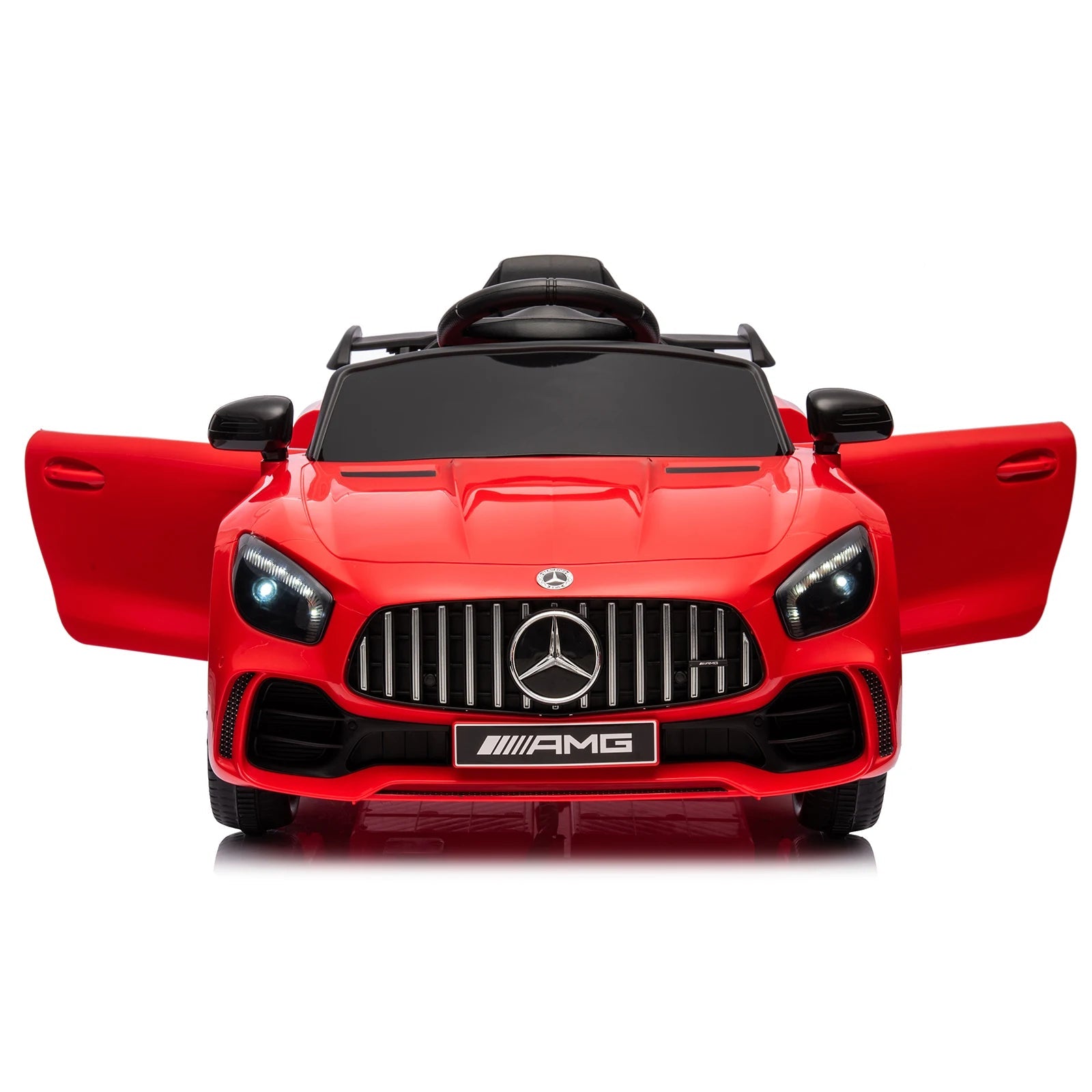 Dual Drive 12V 4.5Ah with 2.4G Remote Control Mercedes-Benz Sports Car Red Ohberri