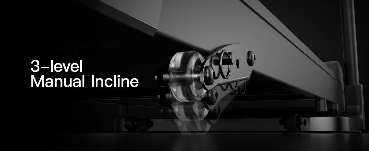 Home Folding Incline Treadmill with Pulse Sensors, 3.0 HP Ohberri