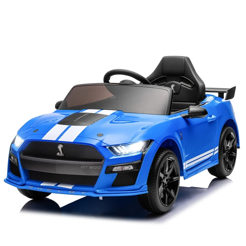Ride On Kids Car With Remote Controls 12V Battery Powered Electric Single Seat Bluetooth - Ohberri