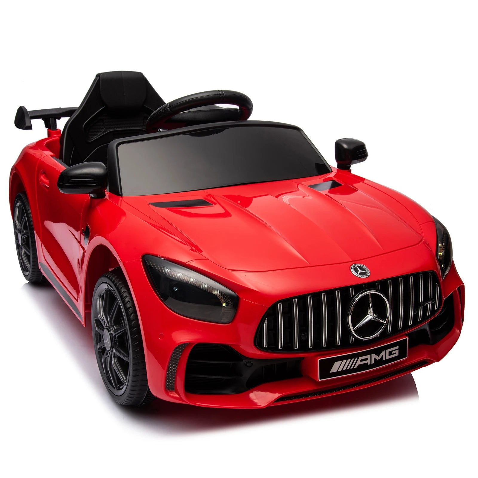 Dual Drive 12V 4.5Ah with 2.4G Remote Control Mercedes-Benz Sports Car Red Ohberri
