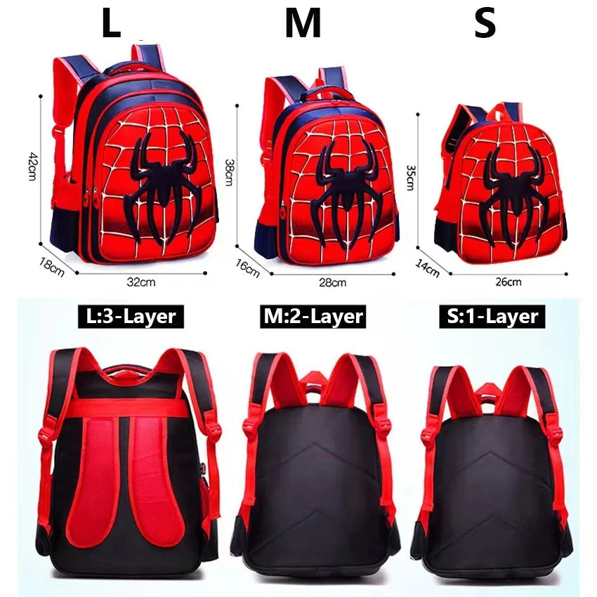 Spider King 3D Kids Backpack - Durable and Stylish Design! Ohberri