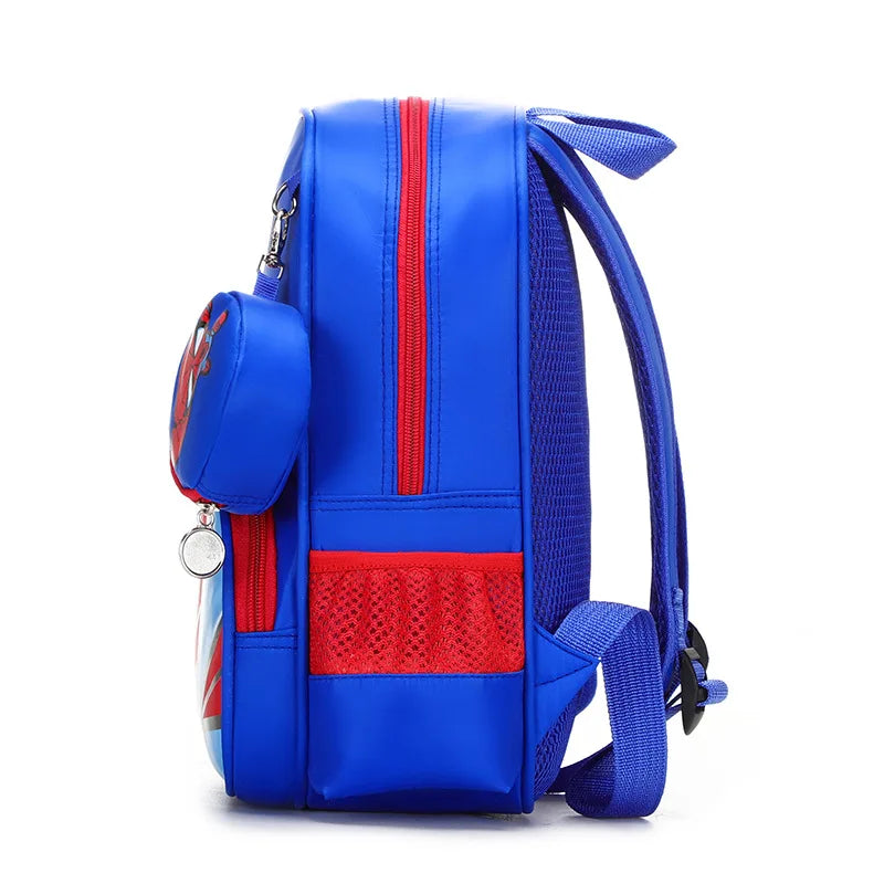 New Children School Bag Boys Girls Spider Man Cartoon Kindergarten Schoolbags Kids Orthopedic Backpacks 4-13 Year - Ohberri