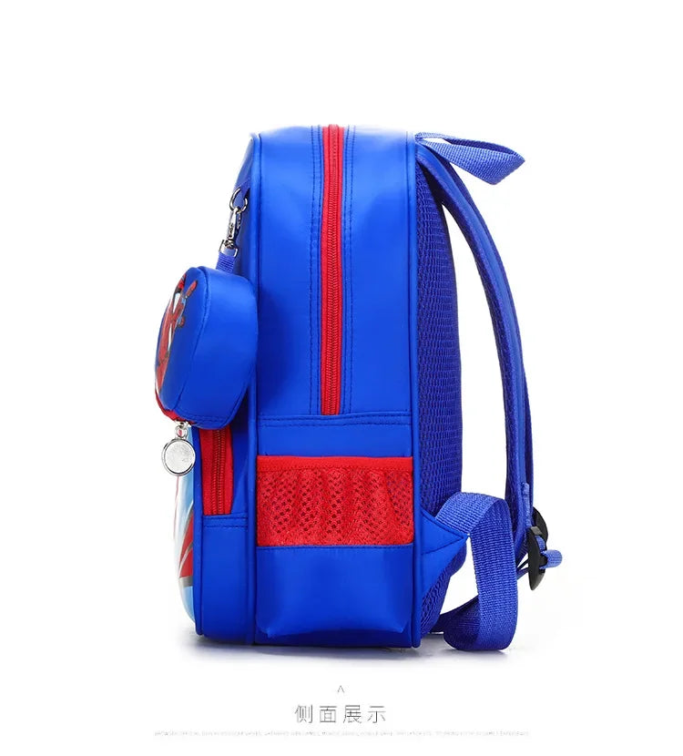 New Children School Bag Boys Girls Spider Man Cartoon Kindergarten Schoolbags Kids Orthopedic Backpacks 4-13 Year - Ohberri