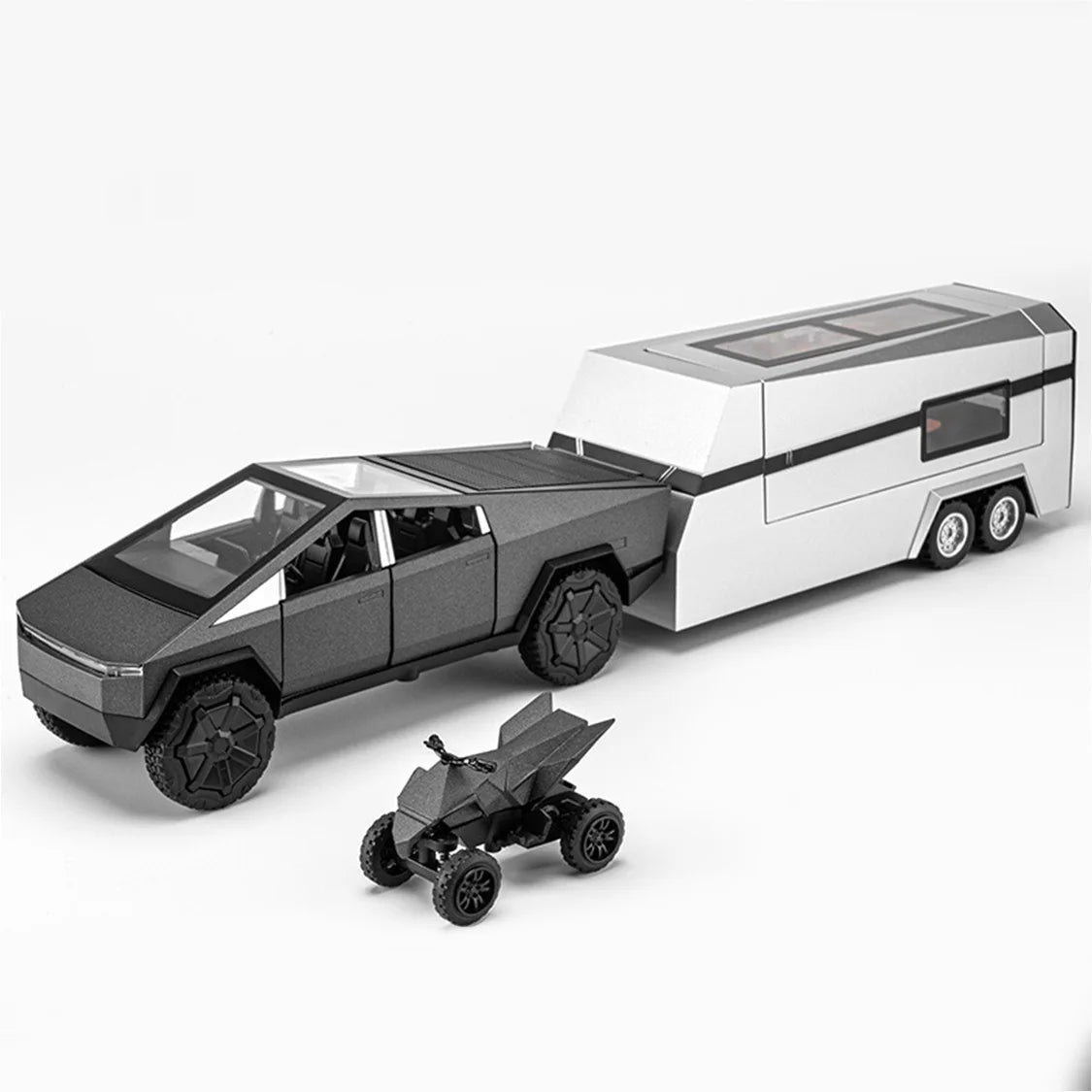 Pickup Truck 1/24Mars Pickup Diecast Metal Model Car, Camper Ohberri