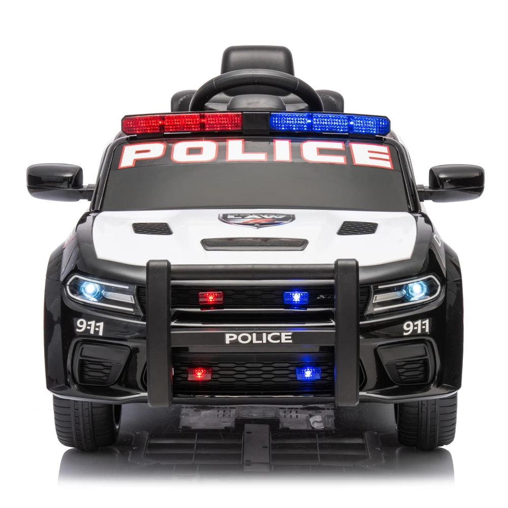Licensed Dodge Charger,12v Kids ride on police car W/ Remote Control Ohberri