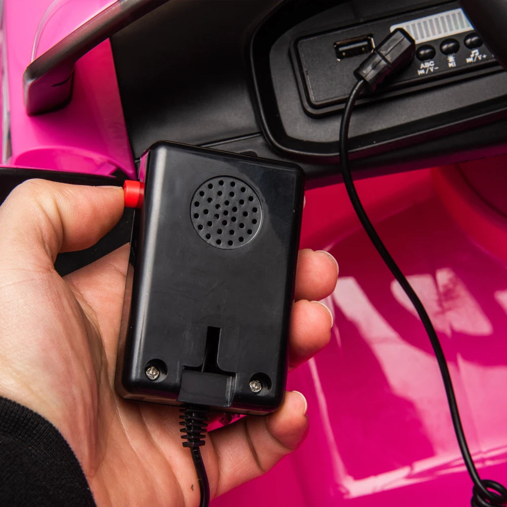 Licensed Dodge Charger,12v Kids ride on police car W/ Remote Control Ohberri