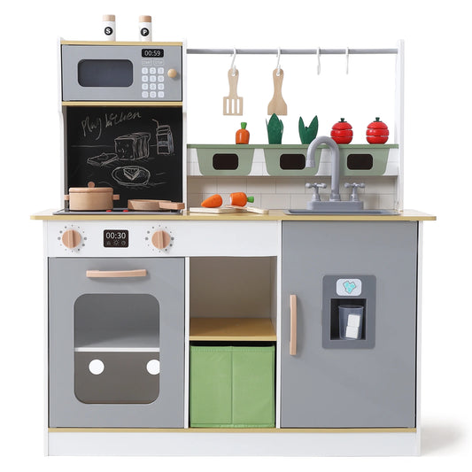 Children's Play Toys Simulated Kitchen Toys Wooden Vegetable Toys - Ohberri