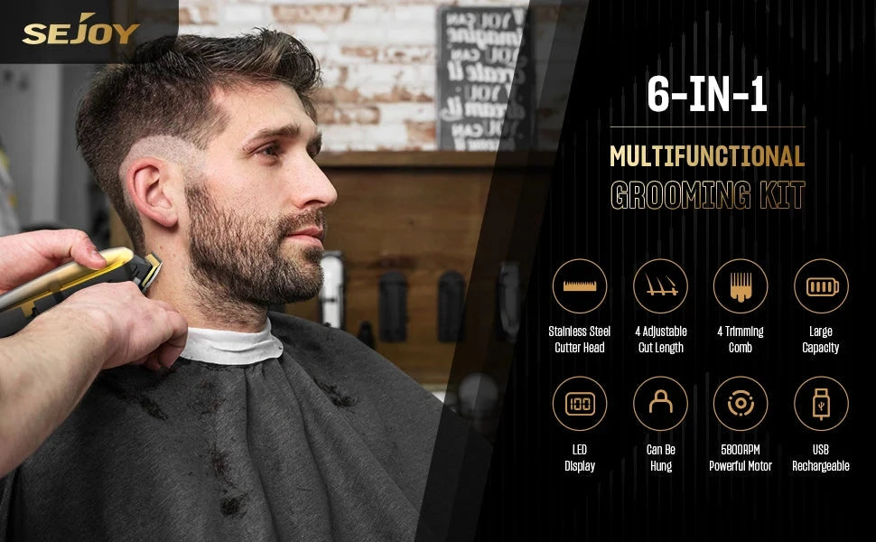 Clippers for Men, Professional Hair Trimmer Ohberri