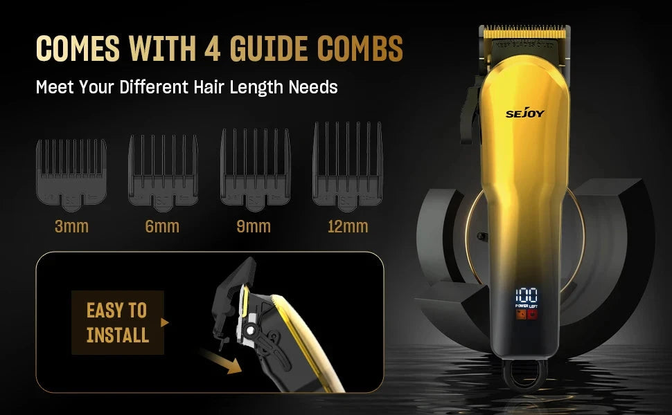 Clippers for Men, Professional Hair Trimmer Ohberri