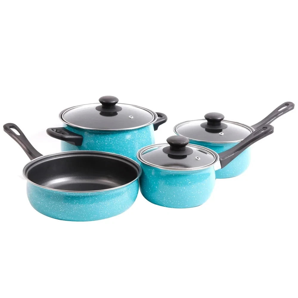 7 Piece Cookware Set Nonstick Kitchen Cookware Ohberri