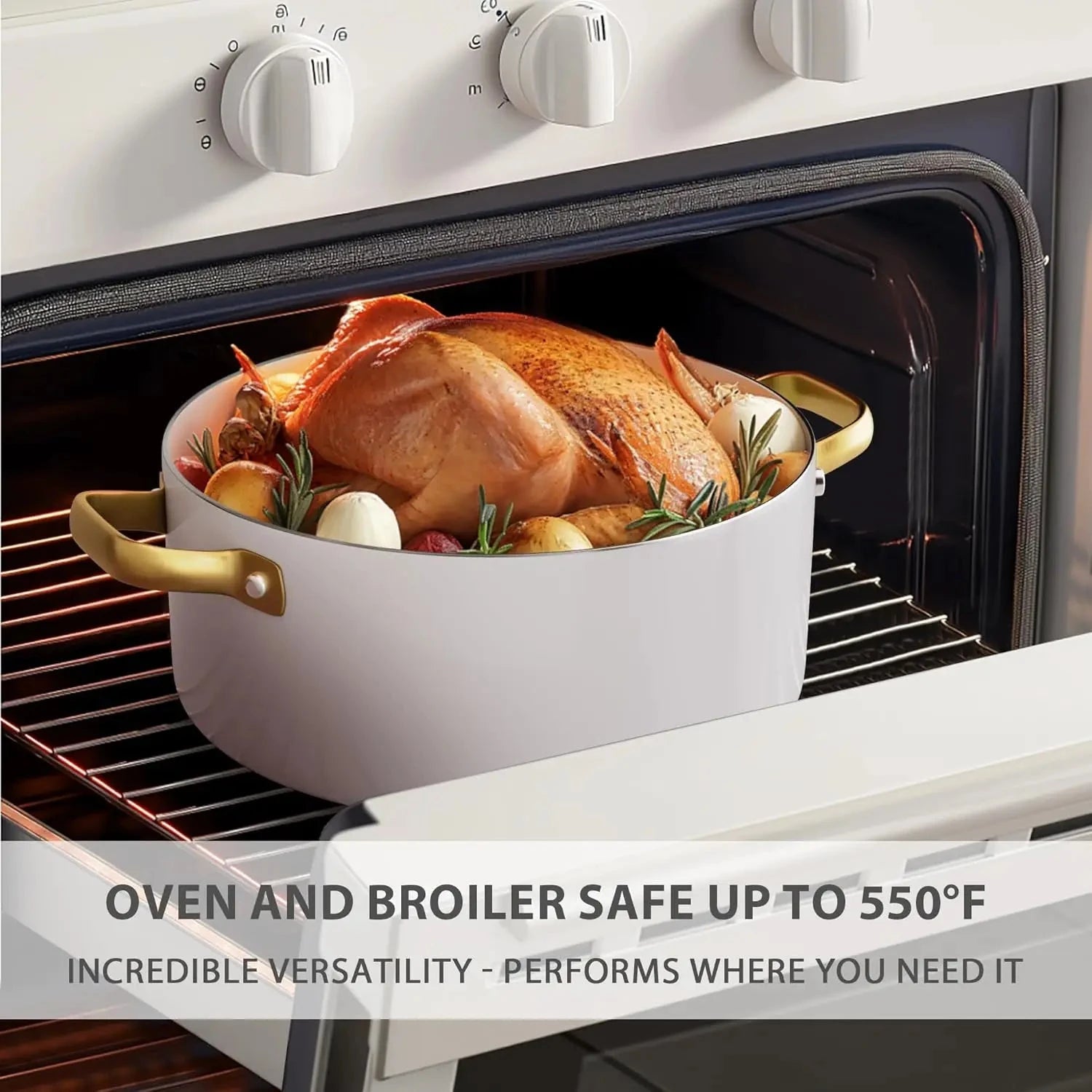 Pots and Pans Set Non Stick - Ceramic Cookware Set with Cooking Utensils Set, Non Toxic Ohberri